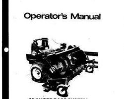 Hesston 700704710 Operator Manual - 90 Auger Base System