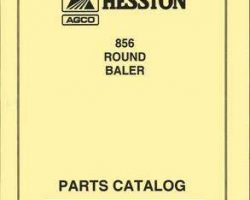 Hesston 700719011B Parts Book - 856 / 856A Round Baler