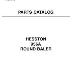 Hesston 700721492C Parts Book - 956A Round Baler (Auto Cycle)