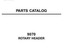 Hesston 700722714C Parts Book - 9070 Rotary Header (roll conditioner)