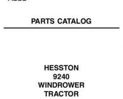 Hesston 700723382C Parts Book - 9240 Windrower Tractor