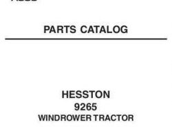 Hesston 700728788A Parts Book - 9265 Windrower Tractor