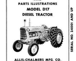 Allis Chalmers 70257961 Operator Manual - D17 Series 2 Tractor (diesel, eff sn 24001 - 42000)