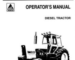 Allis Chalmers 70262680 Operator Manual - 7020 Tractor (prior sn 4581)