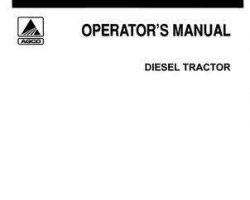 Allis Chalmers 70269528 Operator Manual - 7060 Tractor (prior sn 6001)