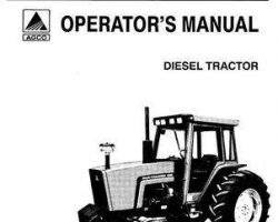 Allis Chalmers 70272426 Operator Manual - 6060 Tractor (all) / 6080 Tractor (prior sn 4001)