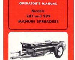 AGCO Allis 70573152 Operator Manual - 281 / 299 Manure Spreader