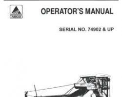 Allis Chalmers 70573347B Operator Manual - Roto-Baler (eff sn 74902 - 75701)