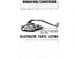 Hesston 7080450 Parts Book - 1014 Mower Conditioner (side pivot, 1973-74)