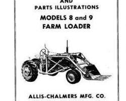 Allis Chalmers 70828344 Operator Manual - 8 / 9 Loader