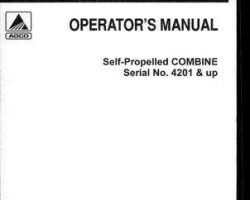 Gleaner 71181516 Operator Manual - L Combine (sn 4201-5800)