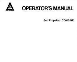 Gleaner 71181519 Operator Manual - M Combine (eff sn 4201-7400)