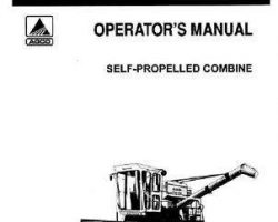 Gleaner 71186328 Operator Manual - K Combine (prior sn 12201)