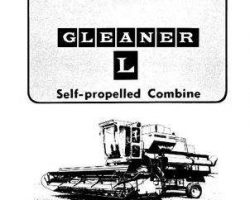 Gleaner 71186336 Operator Manual - L Combine (prior sn 2601)