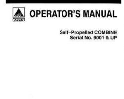 Gleaner 71187747 Operator Manual - L Combine (sn 9001-13000)