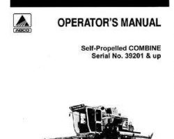 Gleaner 71301648 Operator Manual - F2 Combine (eff sn 39201-41700)