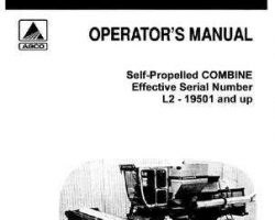Gleaner 71310710 Operator Manual - L2 Combine (eff sn 19501-21500)