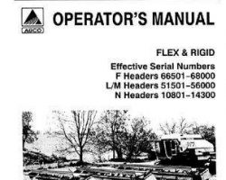 Gleaner 71337328 Operator Manual - F / L / M / N Header (F 65001-68000 L/M 48001-56000 N 8101-14300)