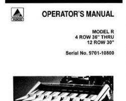 Gleaner 71351879 Operator Manual - N / R Series Corn Head (4 row 36 - 12 row 30 inch, eff sn 3001)