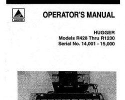 Gleaner 71360640 Operator Manual - Hugger Corn Head (prior to sn 14951)