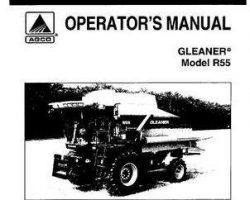 Gleaner 71400907 Operator Manual - R55 Combine (eff sn HN52101, 2004)