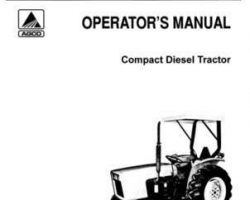 Allis Chalmers 72097271 Operator Manual - 5020 / 5020 4WD / 5030 Compact Tractor