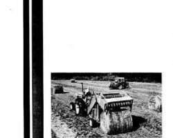 Hesston 7781461 Operator Manual - 5400 Round Baler