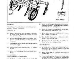 Allis Chalmers 79003177 Operator Manual - B-1 Cultivator (Tractor Mounted)
