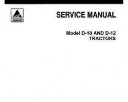 Allis Chalmers 79003406 Service Manual - D10 / D12 Tractor