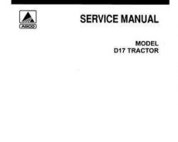 Allis Chalmers 79003408 Service Manual - D17 Tractor (all)