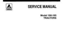 Allis Chalmers 79003413 Service Manual - 180 / 185 Tractor