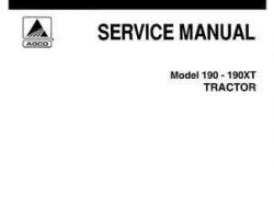 Allis Chalmers 79003414 Service Manual - 190 / 190XT Tractor (all)
