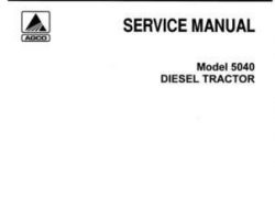 Allis Chalmers 79003450 Service Manual - 5040 / 5045 Tractor (all)
