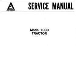 Allis Chalmers 79003467 Service Manual - 7000 Tractor