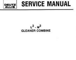 Gleaner 79003492 Service Manual - L2 / M2 Combine (packet)