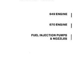 Gleaner 79004674 Service Manual - L2 / L3 / M2 / M3 Combine (649 670 engine) (section)