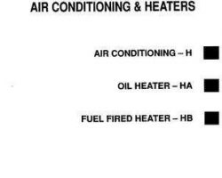 Gleaner 79004684 Service Manual - R40 / R50 Combine (air conditioning) (section)
