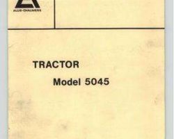 Allis Chalmers 79006527 Parts Book - 5045 Tractor