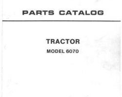 Allis Chalmers 79006969 Parts Book - 6070 Tractor