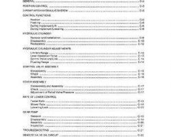Allis Chalmers 79010056 Service Manual - 5215 Compact Tractor (hydraulics section)