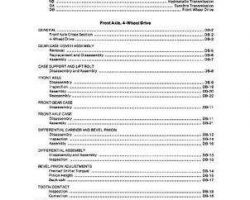 Allis Chalmers 79010059 Service Manual - 5215 Compact Tractor (front axle 4wd section)