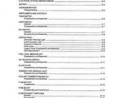 Allis Chalmers 79010060 Service Manual - 5215 Compact Tractor (electrical section)