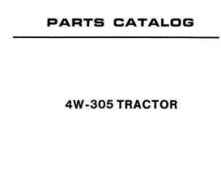 Allis Chalmers 79010151 Parts Book - 4W-305 Tractor