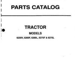 Deutz Allis 79011976 Parts Book - 6250 VF / 6260 VF / 6275 F Tractor