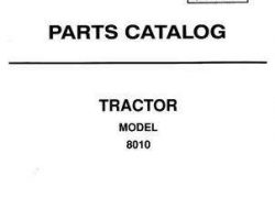 Allis Chalmers 79012017 Parts Book - 8010 Tractor