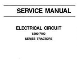 Deutz Fahr 79012163 Service Manual - 6200 / 7100 Series Tractor (electrical circuits)