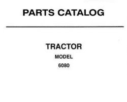 Allis Chalmers 79012248 Parts Book - 6080 Tractor