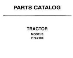 Deutz Allis 79014884 Parts Book - 9170 / 9190 Tractor