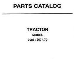 Deutz Fahr 79015732 Parts Book - 7085 / DX4.70 Tractor