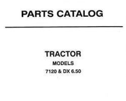 Deutz Fahr 79015931 Parts Book - 7120 / DX6.50 Tractor